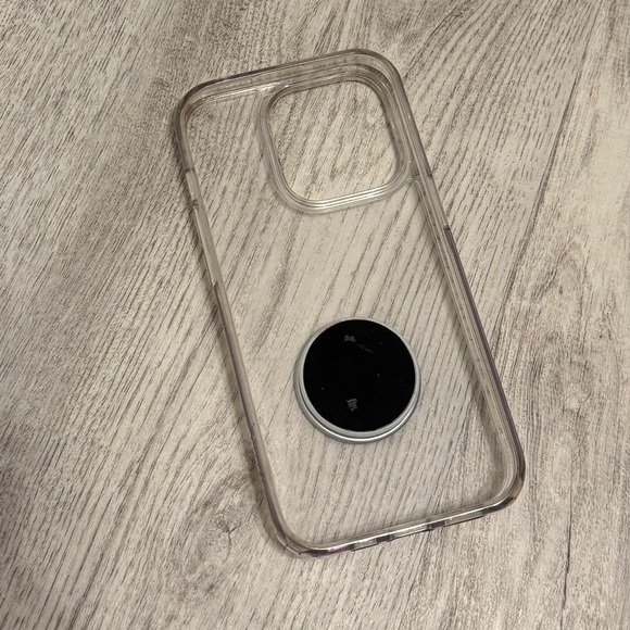 Used Clear iPhone 14 Pro Case - Picture 2 of 4